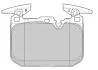 Тормозные колодки передние BMW 1 / 2 / 3/ 4 573355J