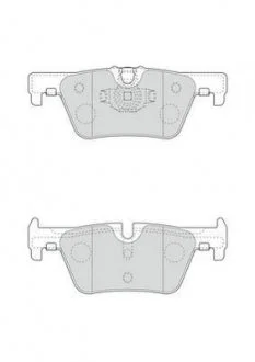 Тормозные колодки BMW 1 Series (F20, F21) / 3 Series (F30, F31) 2011-> Jurid 573401J