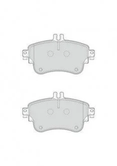 Гальмівні колодки Mercedes A / B / CLA Jurid 573402J