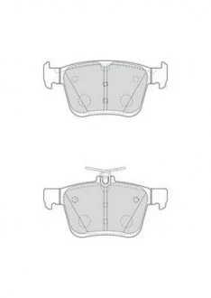 VW Тормозн.колодки задн.Audi A3,Golf VII,Touran 12- Jurid 573409J