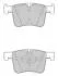 JURID BMW Тормозные колодки передн.1 F20,3 F30,X3 F25,X4 X26 11- 573432J