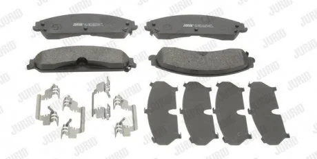 Гальмівні колодки пер. 300C Jurid 573456J (фото 1)