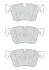 JURID CITROEN Тормозные колодки пер. C4 Grand Picaasso, C4 Picasso,Peugeot 308 573621J