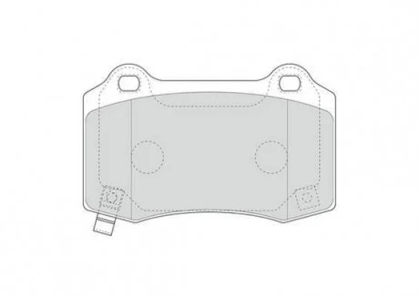 Фото 1 - колодки гальмівні дискові Jurid 573623J Колодки гальмівні дискові Jurid 573623J (фото 1)