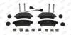 JURID CITROEN Тормоз. колодки задн. JUMPER 2.0 BlueHDi 15-19, FIAT DUCATO 150 Multijet 2,3 D 11-, PEUGEOT BOXER 3.0 HDi 175 11- 573704J