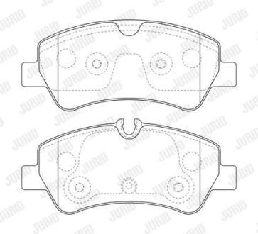 Гальмівні колодки Jurid 573835J