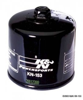 Масляний фільтр для мотоциклів K&N KN-153 (фото 1)