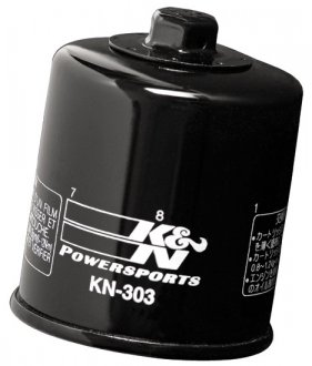 Масляний фільтр для мотоциклів K&N KN-303 (фото 1)