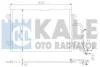 KALE VW Радиатор кондиционера Audi A4,Passat 94- 342935