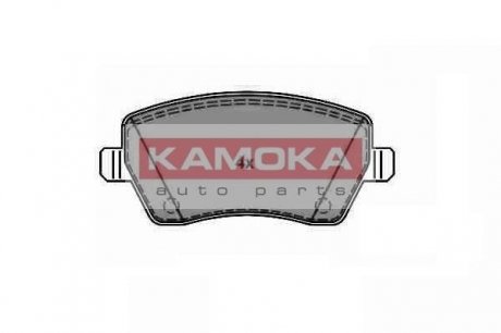 Комплект тормозных колодок, дисковый тормоз KAMOKA JQ1013398 (фото 1)