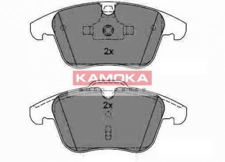 Комплект гальмівних колодок, дискове гальмо KAMOKA JQ1013794 (фото 1)