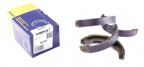 Колодки ручного тормоза Mercedes C-Class 220 CDI 11- KAMPOL K-878 (фото 1)