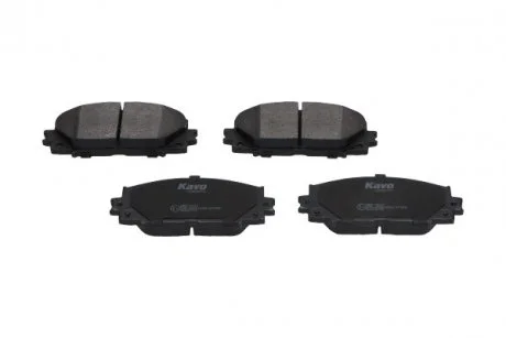 Тормозные колодки перед. Toyota Yaris 07- (akebono) KAVO KBP-9097
