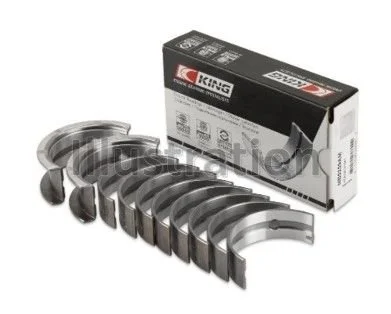 Комплект вкладышей коренных Opel 1.2-1.4 OHC; 1.6 87- OHC (+0.75) King MB5520AM 0.75