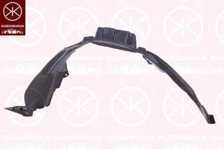 Підкрилок ниша колеса, пластик KLOKKERHOLM 1678388