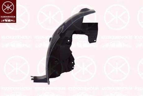 Фото 1 - підкрилок ниша колеса, пластик KLOKKERHOLM 6011386 Підкрилок ниша колеса, пластик KLOKKERHOLM 6011386 (фото 1)