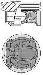 Поршень FORD / LAND ROVER / VOLVO 87,50 2.0 EcoBoost KOLBENSCHMIDT 40315600
