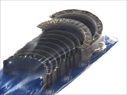 Комплект подшипника скольжения коленчатого вала двигателя KOLBENSCHMIDT 77586600 (фото 1)