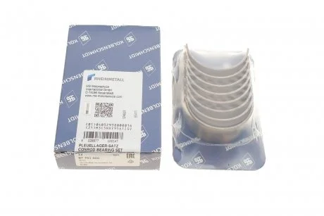 Вкладиші шатунні VW Jetta/Golf/Polo 1.9-1.3B -96 KOLBENSCHMIDT 87 701 600
