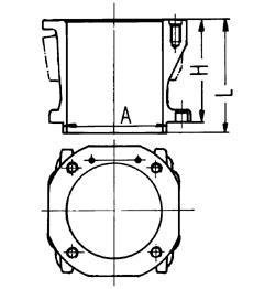 Гільза циліндра компрессора KOLBENSCHMIDT 89196110 (фото 1)