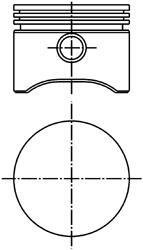 Поршень компресора KOLBENSCHMIDT 94132720