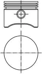 Поршень компресора KOLBENSCHMIDT 94132720