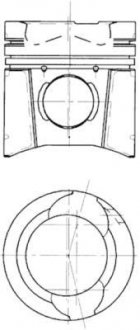 Поршень двигателя KOLBENSCHMIDT 94394600 (фото 1)