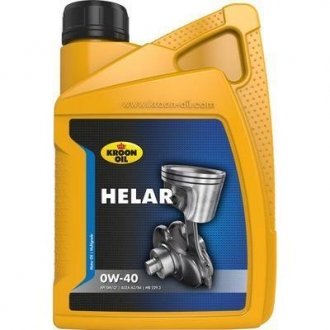 Масло моторное HELAR 0W-40 1л KROON OIL 02226 (фото 1)
