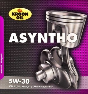 Олія моторна Asyntho 5W-30 (5 л) KROON OIL 20029 (фото 1)