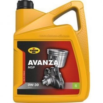 Масла моторные Avanza MSP 0W-30 5л KROON OIL 35942 (фото 1)