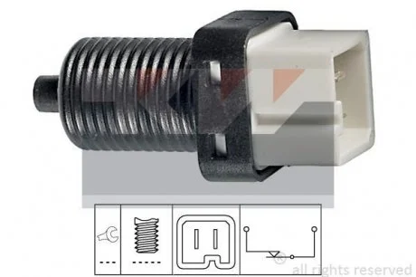 Датчик стоп-сигналу, 96-02 Berlingo/Partner KW 510091