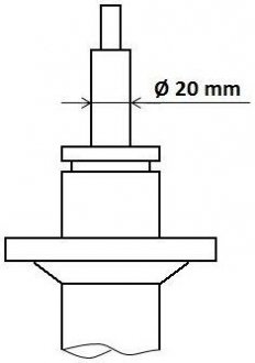 Амортизатор газомасляний KYB 3338041