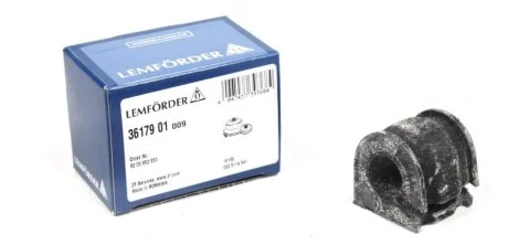 Подушка стабилизатора. перед Duster 10- (18mm) LEMFORDER 36179 01 (фото 1)