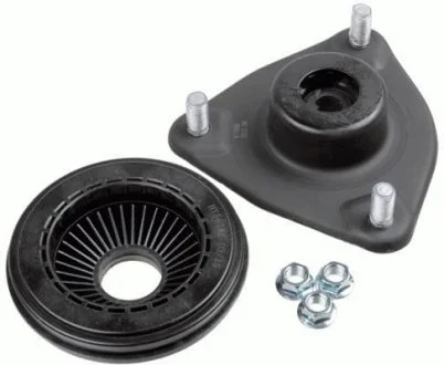 Опора амортизатора (к-т) HYUNDAI/KIA SantaFe/Sorento &quot;F &quot;09&gt;&gt; LEMFORDER 38128 01 (фото 1)