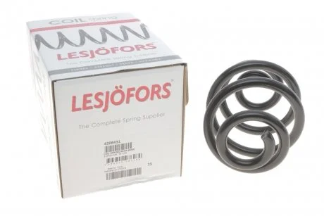 Пружина подвески задняя, BMW 3 (E46) 98-1/05 LESJOFORS 4208431 (фото 1)