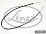 Трос остановочных тормозов LINEX 090149 (фото 2)