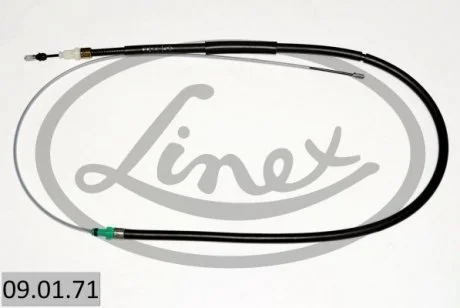 Трос ручного гальма LINEX 09.01.71