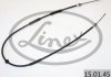 Трос ручного гальма LINEX 150145 (фото 2)