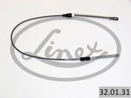 Трос тормоза ручного лев. OPEL VECTRA A 1.4-1.8 04.88- LINEX 32.01.31
