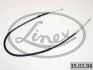 Трос ручника LINEX 35.01.98 (фото 1)