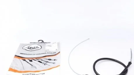 Фото 1 - трос ручника LINEX 38.01.20 Трос ручника LINEX 38.01.20 (фото 1)