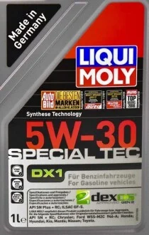 Масло моторное Special Tec DX1 5W-30 (1 л) LIQUI MOLY 20967