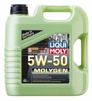 Масло моторное Molygen 5W-50 4L LIQUI MOLY 2543 (фото 1)
