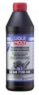 Олія трансмісійна Vollsynthetisches Hypoid-Getriebeoil GL5 LS 75W-140 1L LIQUI MOLY 4421