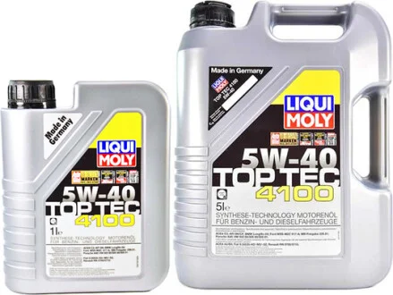 Масло моторное Top Tec 4100 5W-40 (1 л) LIQUI MOLY 7500
