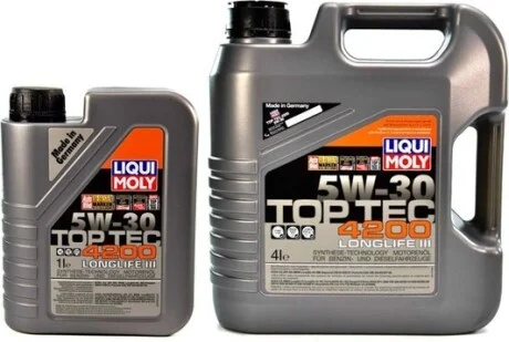 Масло моторное Top Tec 4200 5W-30 (1 л) LIQUI MOLY 7660
