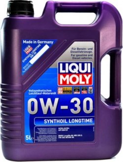 Олія моторна Synthoil Longtime 0W-30 (5 л) LIQUI MOLY 8977 (фото 1)