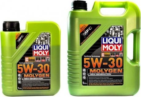 Олія моторна Molygen New Generation 5W-30 (1 л) LIQUI MOLY 9041 (фото 1)