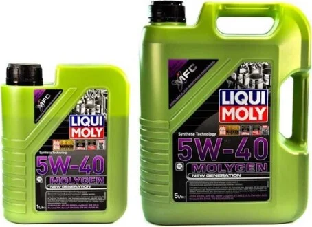 Масло моторное Molygen New Generation 5W-40 (1 л) LIQUI MOLY 9053