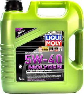 Олія моторна Molygen New Generation 5W-40 (4 л) LIQUI MOLY 9054